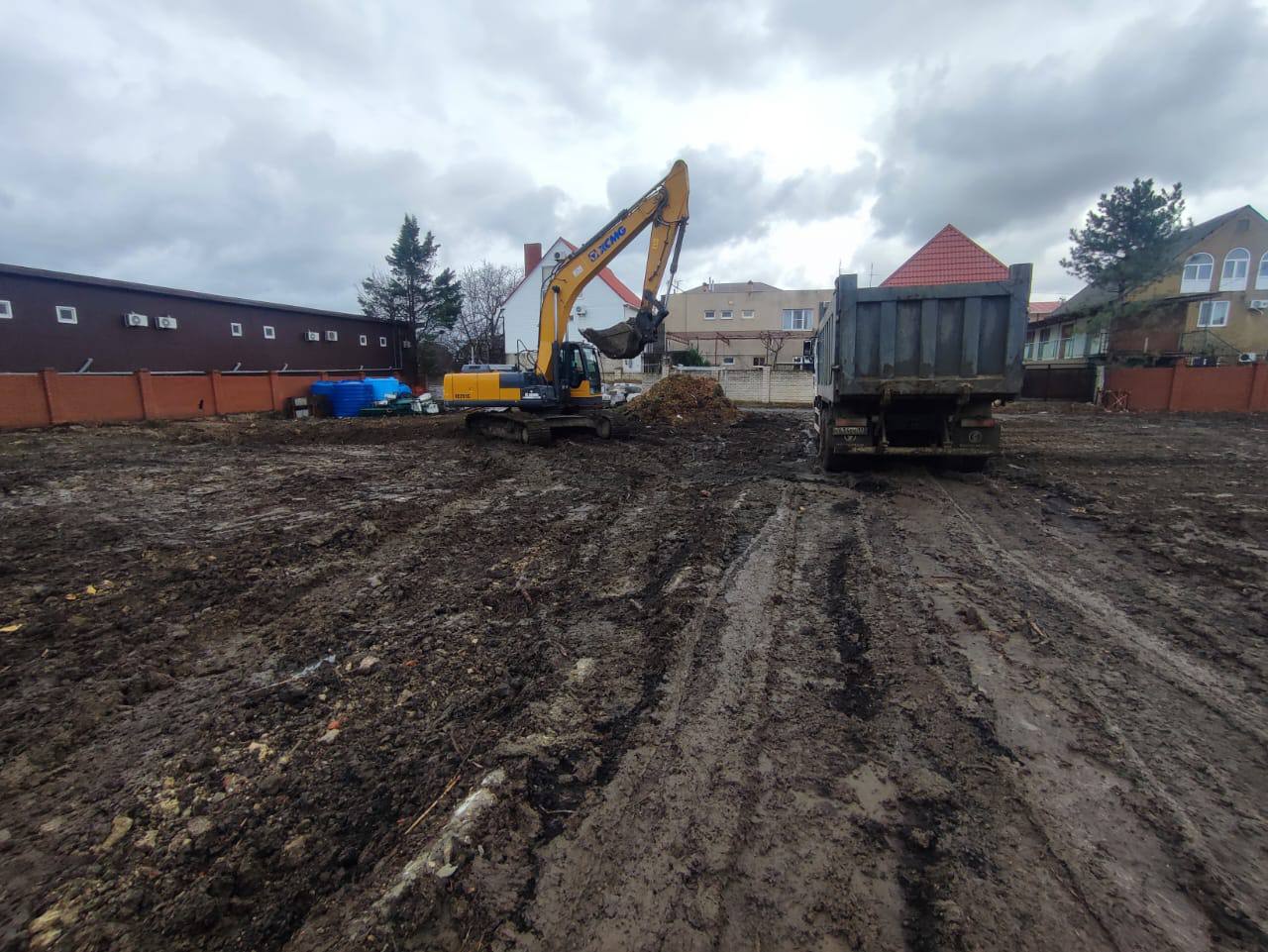 В Витязево под Анапой роют котлован под новый детский сад – Новости Анапы